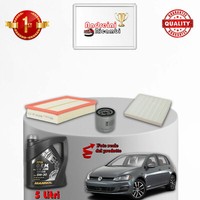 Set Service 3 Filter Und ÖL Vw Golf Vii 1.5 Tsi 110KW 150CV Von 2017->