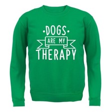 Dogs Are My Therapy - Hoodie / Hoody - Dog - Puppy - Pet Owner Lover