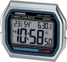 CASIO Wave Ceptor A158WA Motif Electric Alarm Clock DQD-851J-8JF Japan
