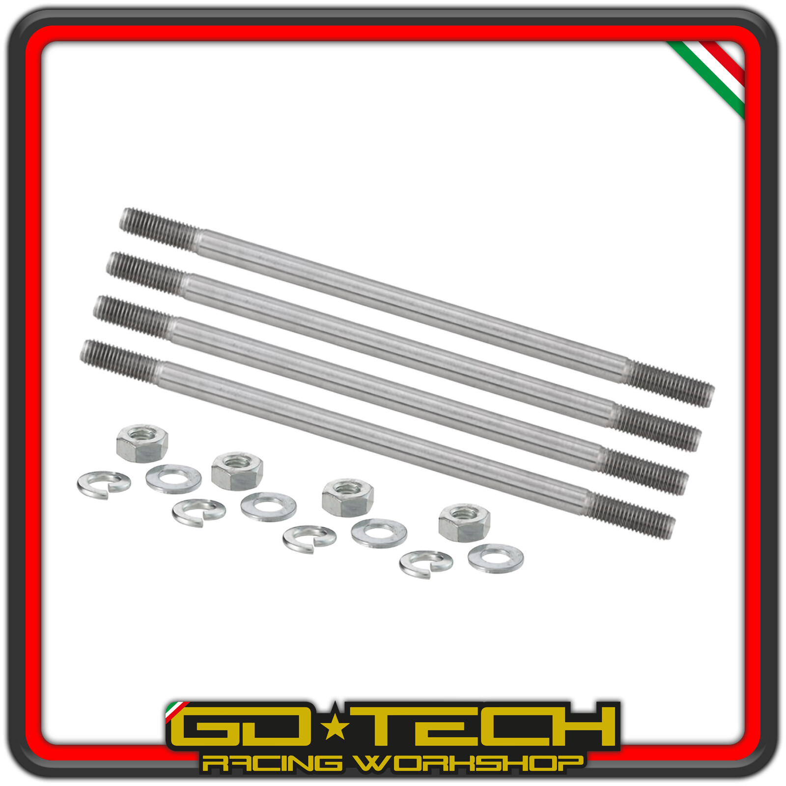Kit Prigionieri M7x157mm POLINI Per Vespa 50/ 50 Special/ ET3/ Ape/ PX125-150/ VNB/ VBA/ GTR/ TS - Foto 2
