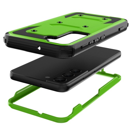 Funda verde para teléfono Samsung Galaxy S22/S22 Plus/S22 ultra a prueba de golpes - Imagen 13 de 19