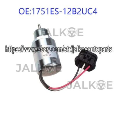 excavator flameout switch valve 1751ES-12B2UC4 MM436629 for Mitsubishi L3E L3A