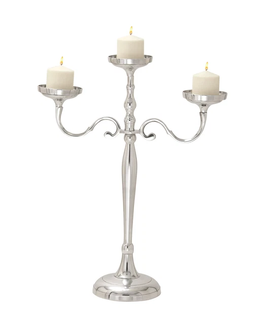 Benzara Metal Candle Candlesticks