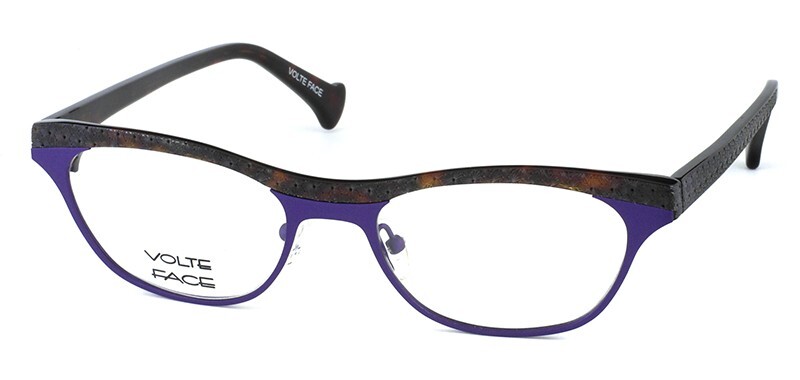 Lunettes De Vue Rondes Violettes Volte Face Fidji Par J.F. Rey - Monture Acétate/métal, Branches 142 Mm, Neuves Avec étiquettes