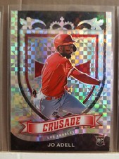 Jo Adell 2021 Chronicles Baseball Crusade BUILDING BLOCKS RC card #3 Los Angeles