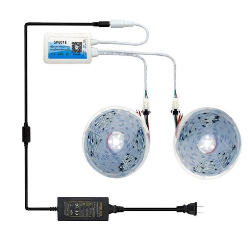 Dual Output SP601E Bluetooth RF Remote Controller WS2812B WS2811 LED Strip Light - Picture 7 of 12