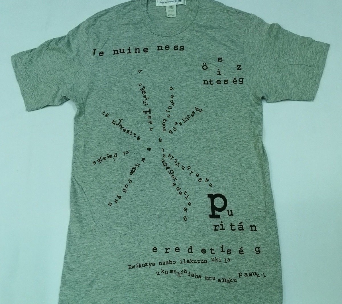 Junya Watanabe Comme des Garçons Tシャツ 半袖 JUNYA WATANABE COMME des GARCONS Dot Printed T Shirt Size XS