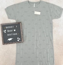 NWT RYLEE + CRU Green Sunrise Shirt Dress Size 12-14Y