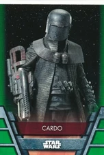 FO-14 CARDO 2020 Topps Star Wars Holocron KNIGHTS OF REN GREEN PARALLEL