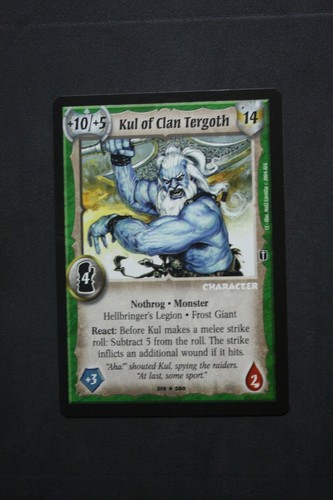 AEG Warlord: Saga of the Storm CCG/TCG * Rare * Character Single Cards - Picture 6 of 78