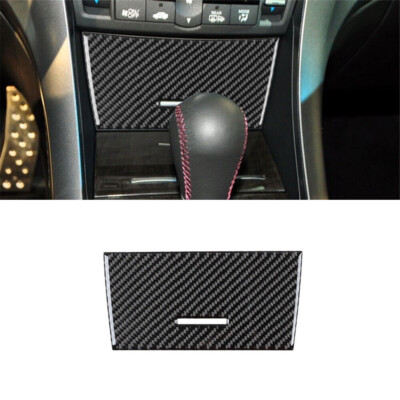For Acura TSX 2009-14 Carbon Fiber Interior Below Climate Control Cover Trim