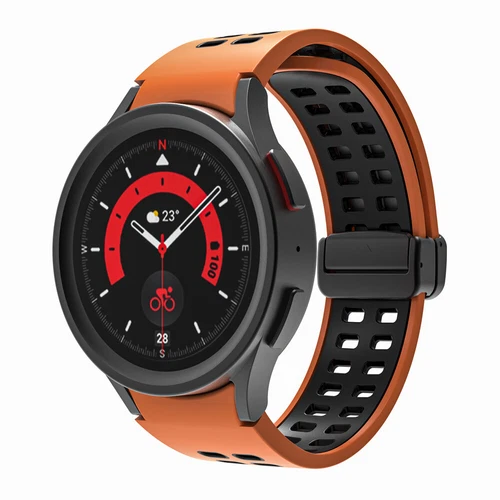 Magnetic Clasp Sport Band Strap for Samsung Galaxy Watch 4 5 Pro 6 40/44/43/47mm - Picture 32 of 62