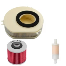 For 2000-2009 Yamaha V-Star 1100 XVS1100 Service Tune Up Kit Oil Air Fuel Filter
