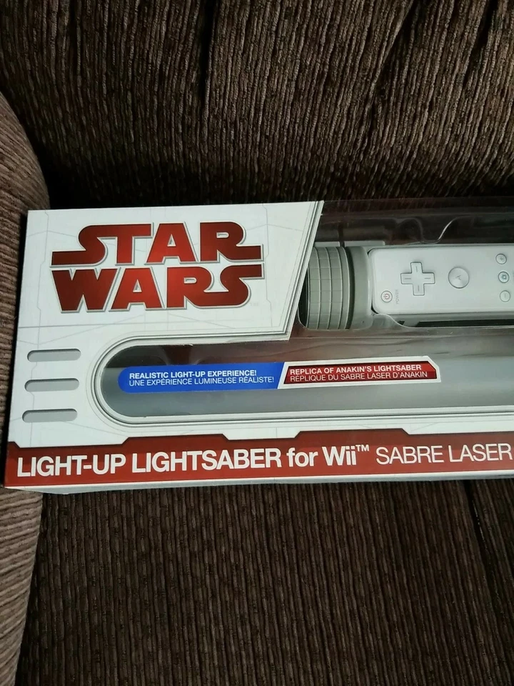 Star Wars Light-up Anakin's Blue Lightsaber for Wii New  - Image 3 of 4