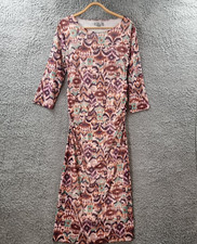 Suzanne Grae Womens Multicoloured Mesh Stretch Knit Size S Bodycon Dress