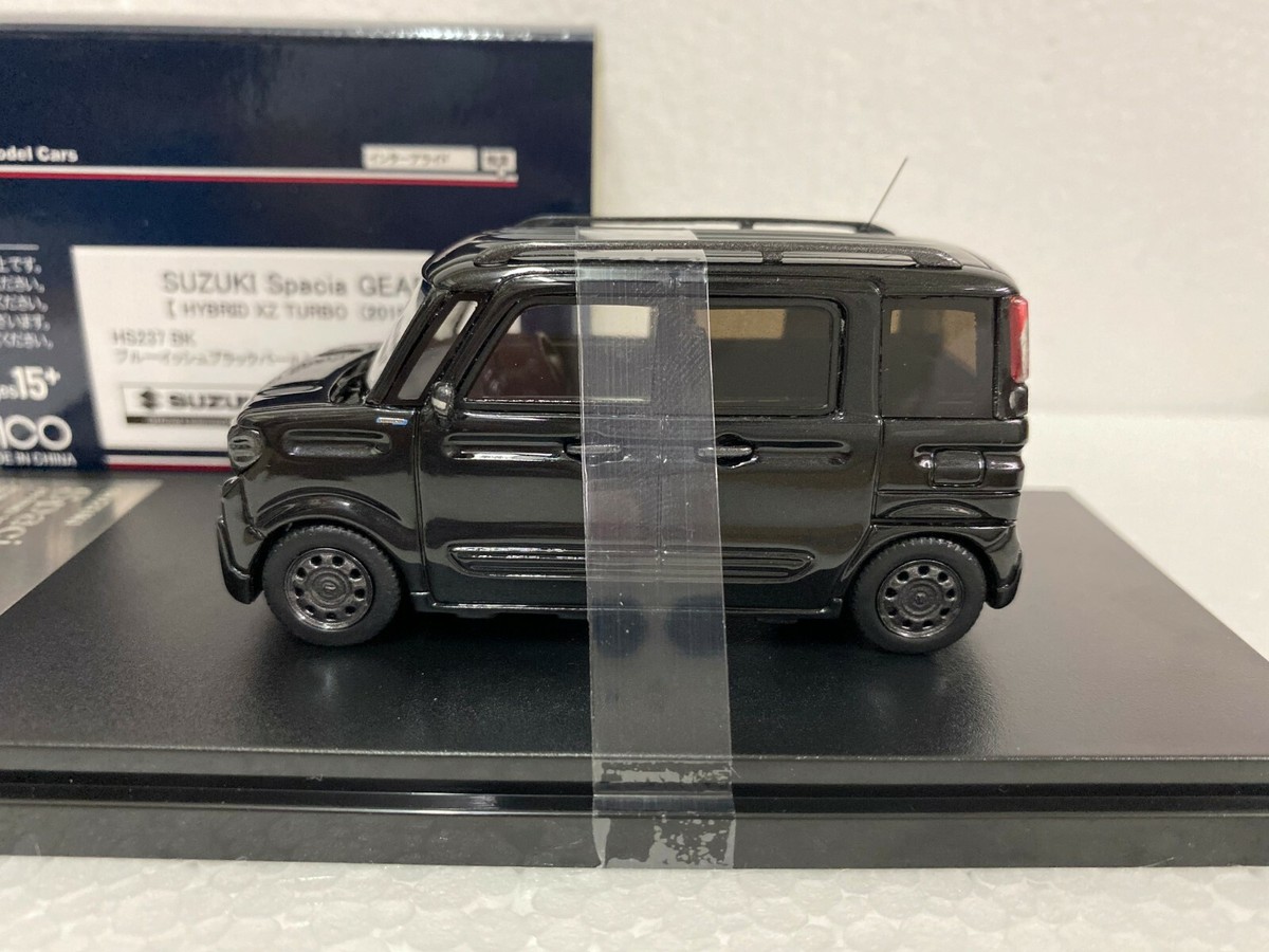 1:43 HI STORY HS237BK SUZUKI SPACIA GEAR HYBRID XZ TURBO