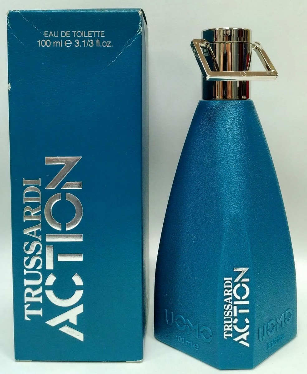 VINTAGE TRUSSARDI ACTION UOMO 100 ML EAU DE TOILETTE POUR HOMME