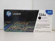 New Genuine  HP LaserJet 1600 2600 2605 CM1015 CM1017 black Toner HP 124A Q600A