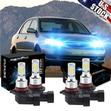 For Toyota Corolla 2001-2004 - 4x 8000k Led Headlight Bulbs Hilo Beam Combo Kit