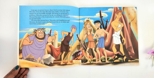 Vintage - 1997 Golden Books - Disney's Hercules - Picture 5 of 8