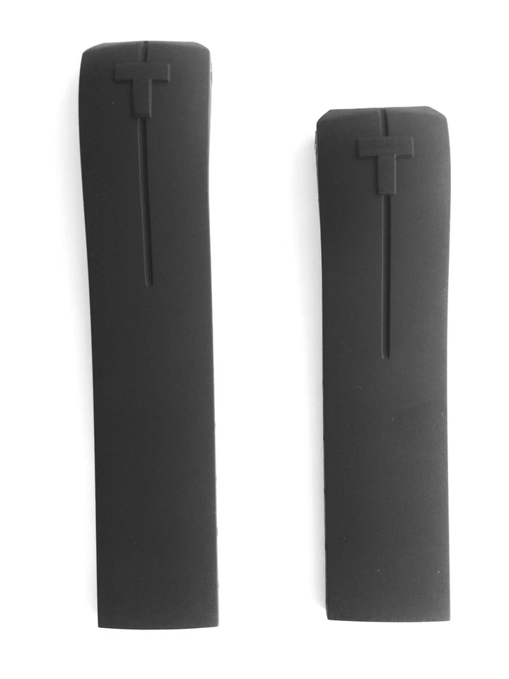 Pulseira de borracha preta original Tissot T-Touch T047420A ou T013420A - Imagem 3 de 4
