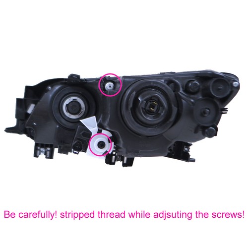 Fits MAZDA CX-7 ER 2006-2012 SUV 5D Projector Headlight Black LHD - Picture 3 of 7