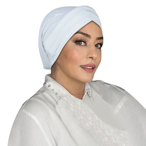 Gorras interiores con bufanda para mujeres musulmanas Gorro islámico Cáncer Quimioterapia - Imagen 23 de 32