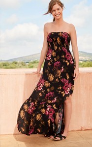 next bandeau maxi dress