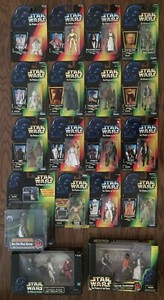 STAR-WARS-POTF-22-Figure-Episode-I-Lot-1995-1999-Power-Of-The-Force-MIB-Cantina