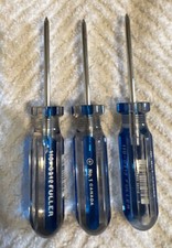 Vintage Fuller Flathead Screwdriver Set of 3 110-0312 # 1 Made In Canada