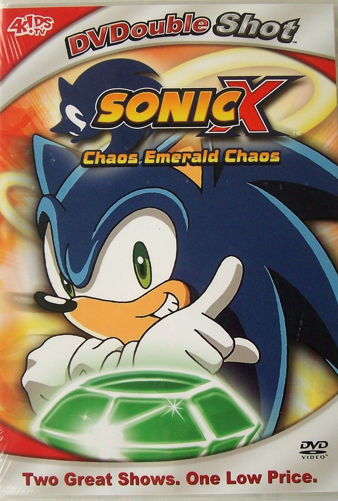 Sonic X Pure Chaos DVD New Sealed