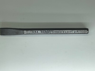 Craftsman Tool 1/4''  Cold Chisel 942971 WF USA