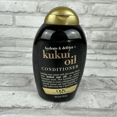 OGX Kukui Oil Conditioner Hydrate And Defrizz 13 fl oz 385 ml New