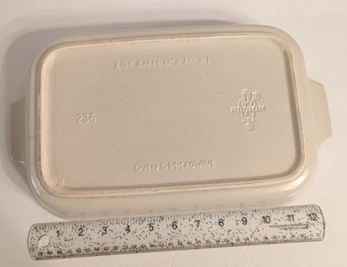 2 pc Set Vintage Pfaltzgraff Yorktowne 2 Qt Baker 236 & 22 oz Au Gratin 270 - Picture 7 of 8