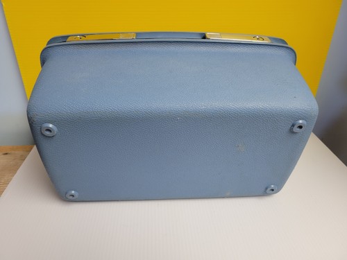 Blue Royal Traveller Montbello II Makeup Train Case w/Tray Samsonite Corp Denver - Picture 8 of 10