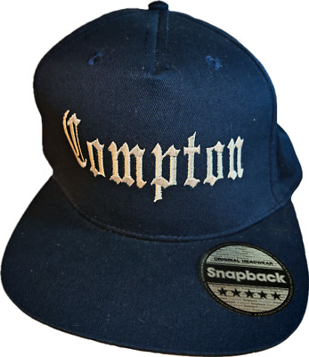 Compton Snapback Mütze Cap Cappy Dunkelblau