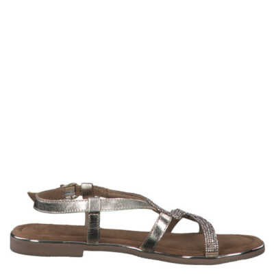 Marco Tozzi 2-28143-42-943 | women's sandal gold PE24