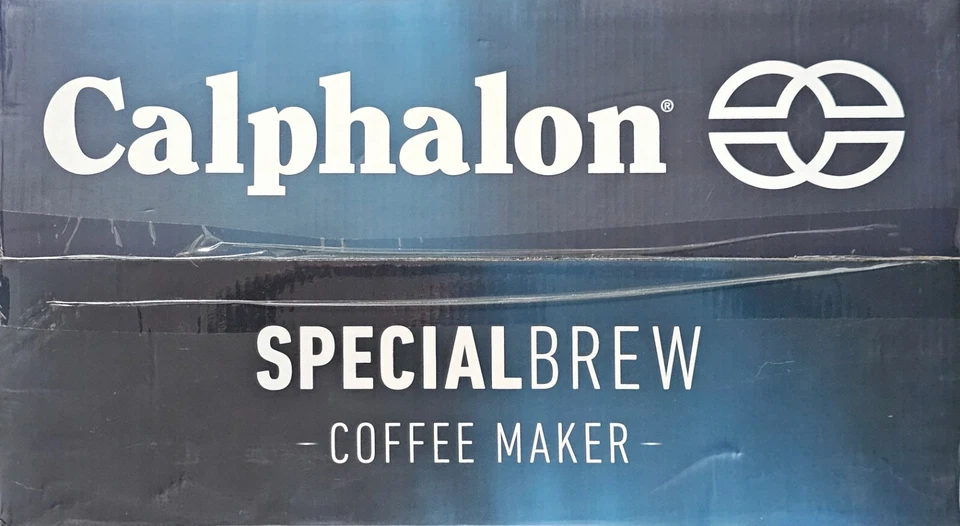 NEW Calphalon Special Brew 10 Cup Coffee Maker Stainless Steel W/ Glass Carafe - Image 4 of 4