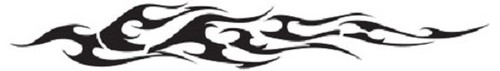 Createx Vandemon Flame Stencil Set - 4846-00 - Picture 4 of 6