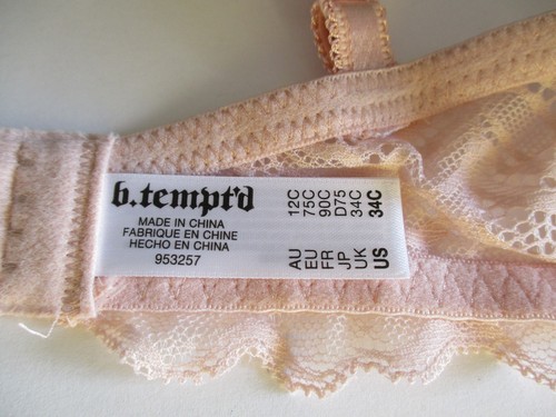 b.tempt'd by Wacoal 953257 Undisclosed Lace Contour Bra 34, 36, 38 $44.00 NWT - Picture 9 of 27