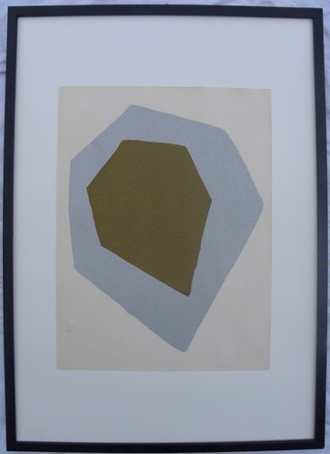 Lucio FONTANA (Rosario 1899-Comabbio 1968) Concetto spaziale Bellezza 32x24 1966 - Foto 10 di 11