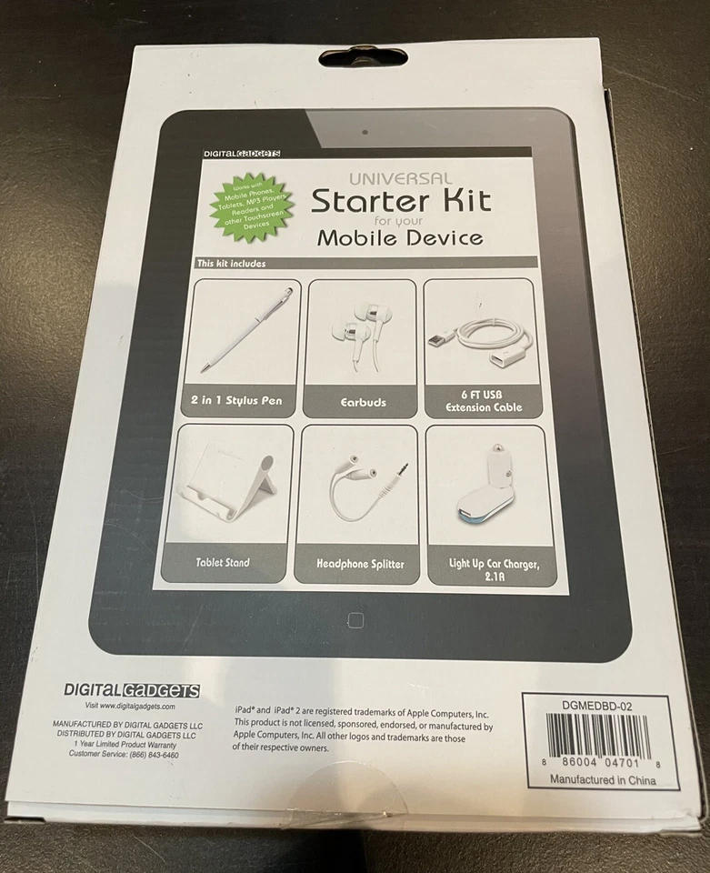 Digital Gadgets Universal Starter Kit For Mobile Device DGMEDBD-02 - Image 3 of 4