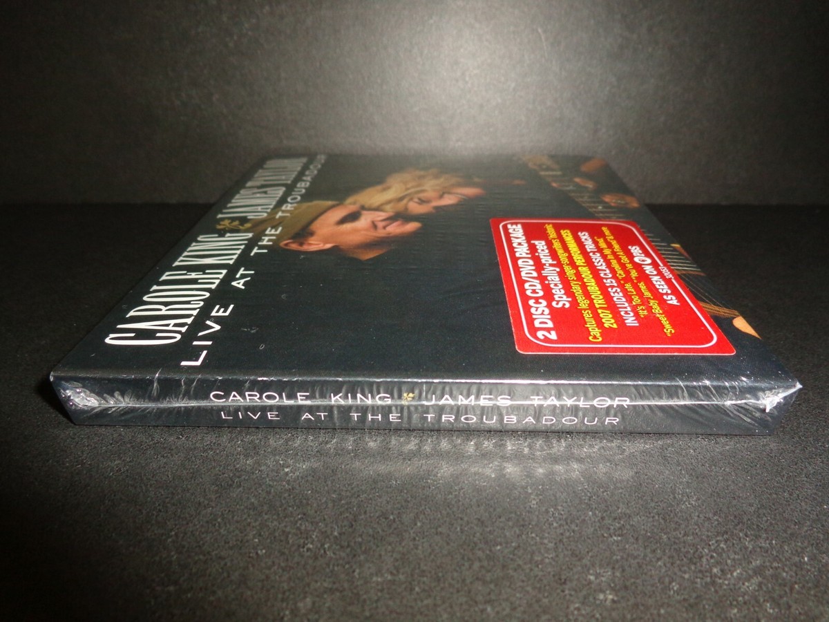 CAROLE KING & JAMES TAYLOR LIVE AT THE TROUBADOUR-Rare NEW