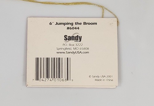 Gebraucht Sass'n Class von Annie Lee & Friends Jumping the Besen Figur 1997! - Bild 9 von 10