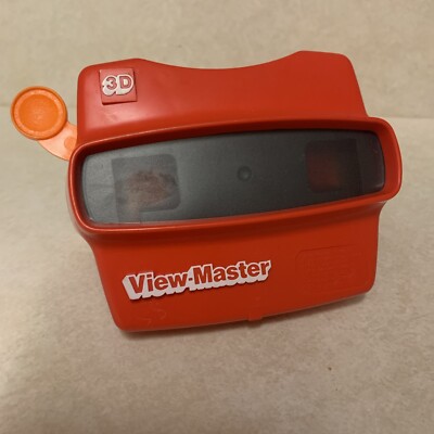 Vintage View Master 3D Viewer Red Classic Viewmaster Toy Slide Viewer USA