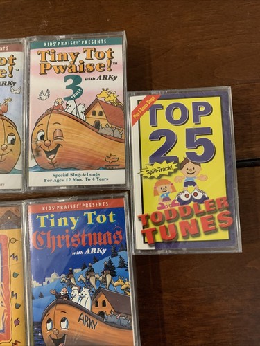 Tiny Tot Pwaise Cassette Lot New #3 - Picture 3 of 3