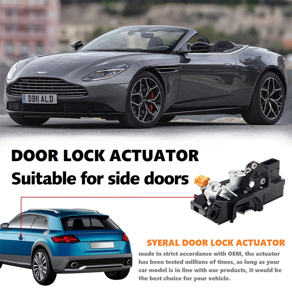 Actuador de bloqueo de puerta delantero derecho del lado del conductor para GMC YUKON XL 2500 2000-2006 Foto 3 de 4