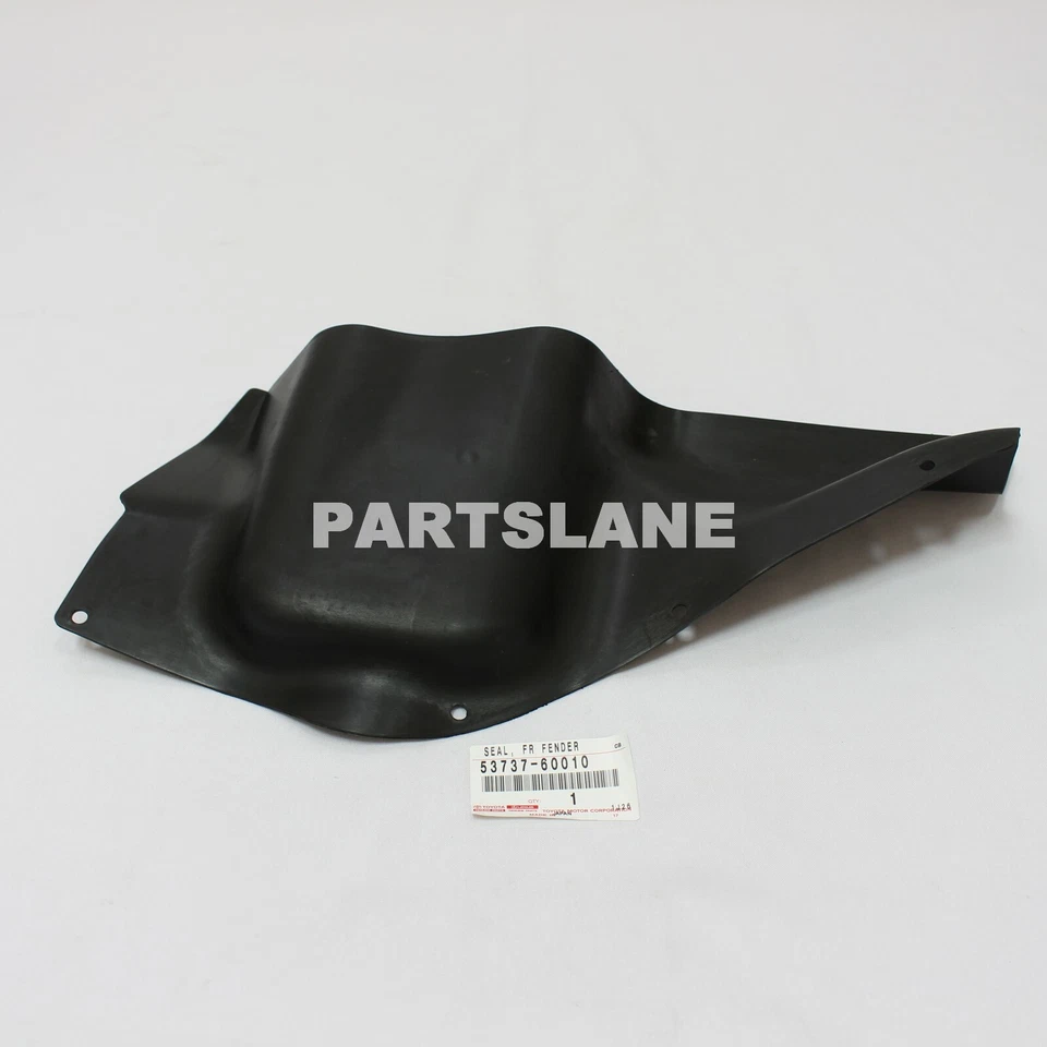 53737-60010 Toyota OEM SELLO ORIGINAL, GUARDABARROS DELANTERO FALDÓN A MARCO, N.º1 LH Foto 2 de 2