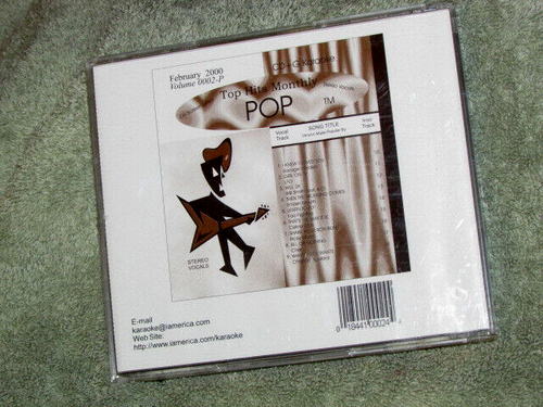TOP HITS MONTHLY POP February 2000 Vol. 002-P Karaoke CD&G (case2-64) - Picture 3 of 3