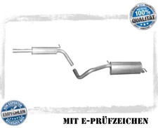 Skoda Fabia II 542 1.6 77KW 105PS ab Bj. 2007 Fließheck Auspuffanlage Auspuff